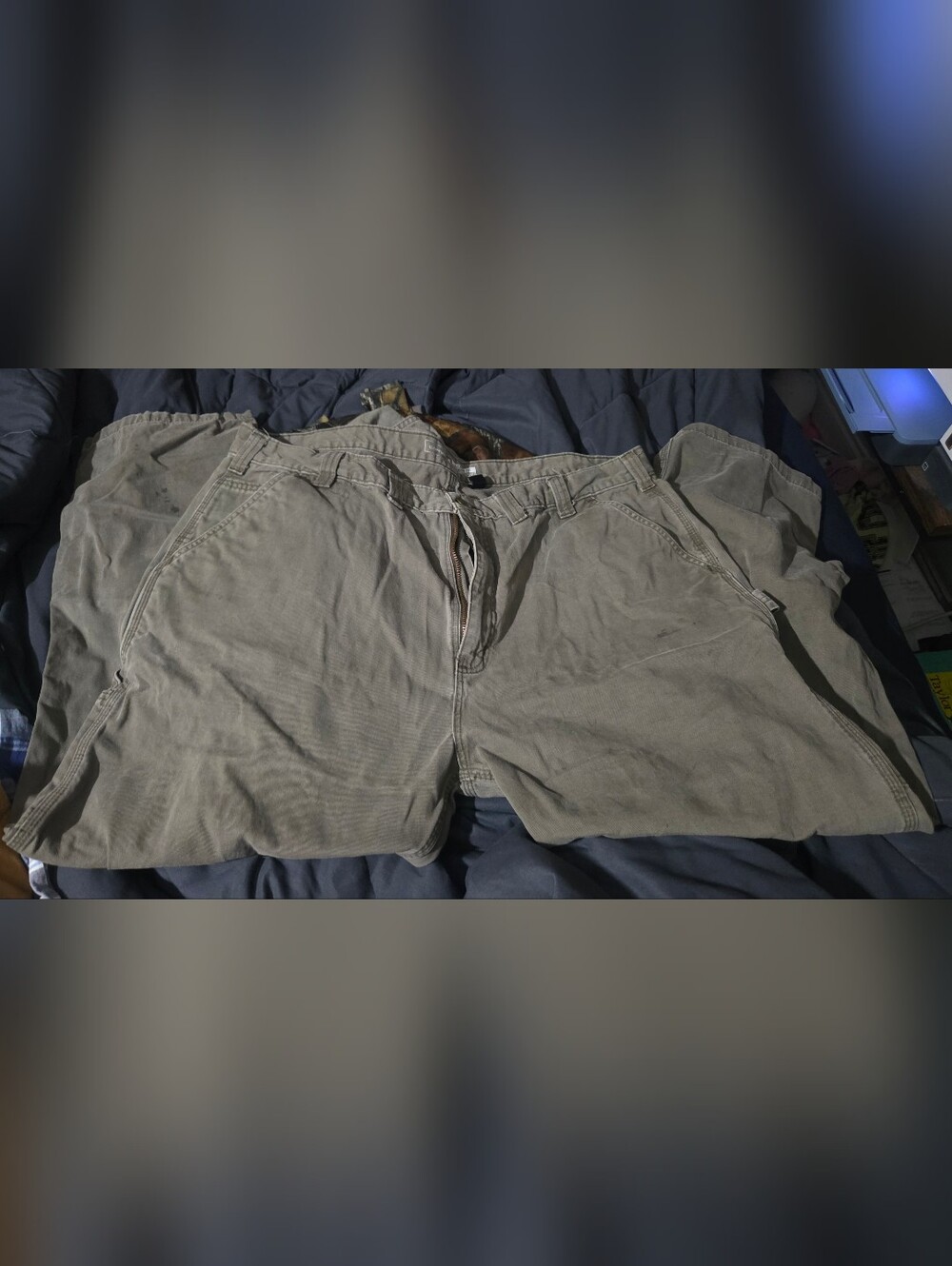 Carhartt Men's Cargo Pants in Olive Green